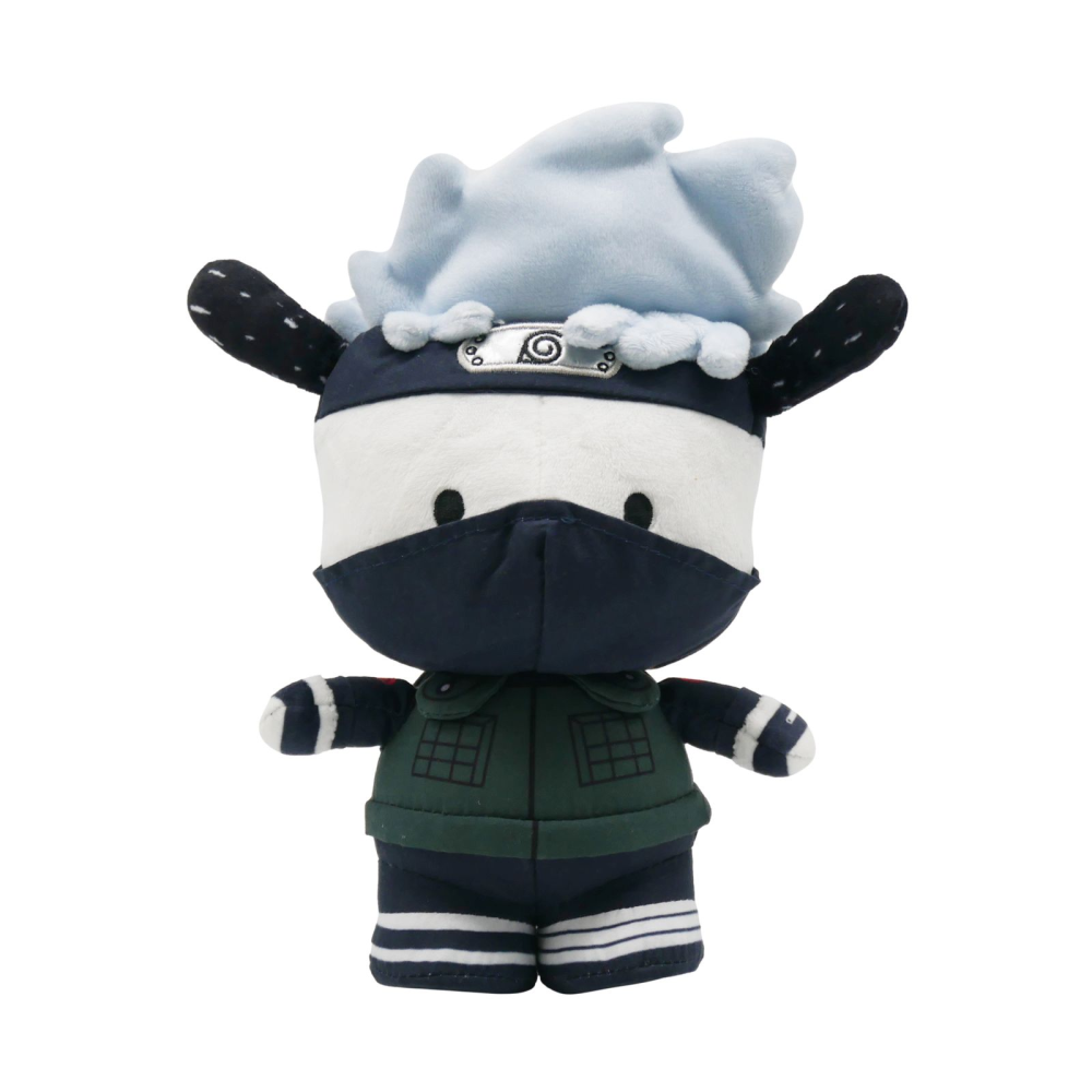 KAKASHI POCHACCO PLUSH 20 CM NARUTO SHIPPUDEN & HELLO KITTY