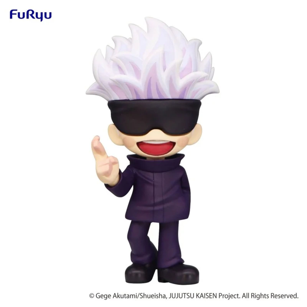 SATORU GOJO CARTOON COLOR VER FIG 14 CM JUJUTSU KAISEN TOONIZE